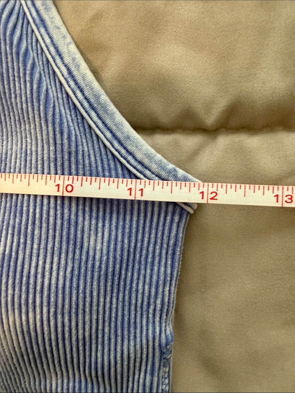 🫶🏼3 for 12!!🫶🏼Zenana Outfitters Ribbed High-Neck Crop Tank - Light Blue - Picture 3 of 6